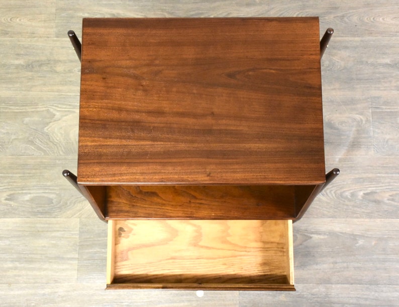 Refinished Kipp Stewart Declaration Walnut Nightstand image 4