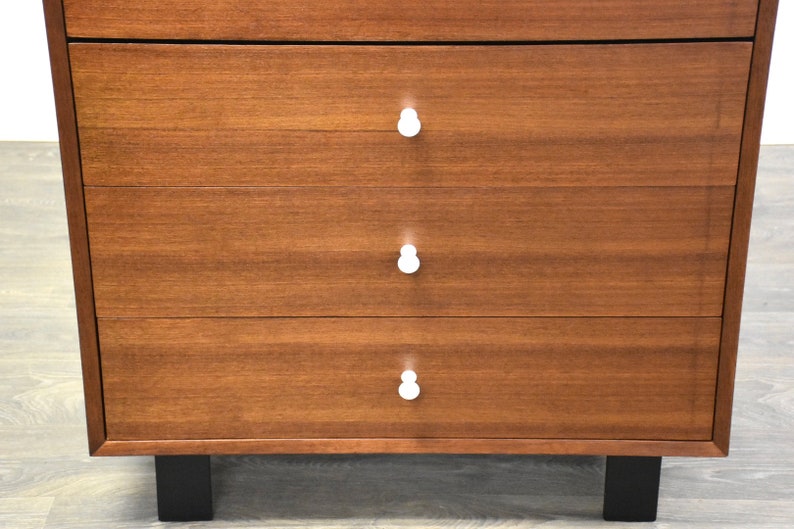 George Nelson Herman Miller Walnut Dresser Desk image 8