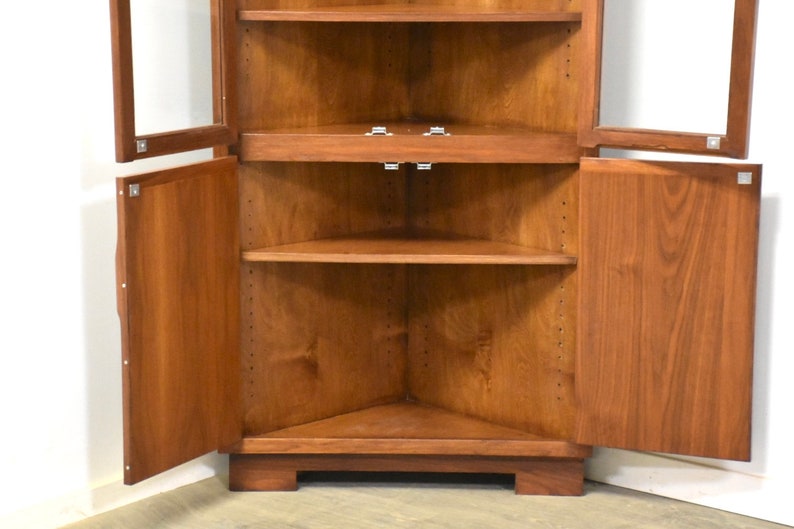 John Kapel Walnut Corner Cabinet image 3