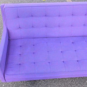 Modern Chrome & Purple Sofa by Patrician image 7