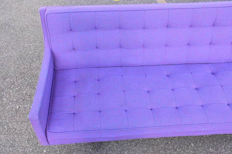 Modern Chrome & Purple Sofa by Patrician image 7