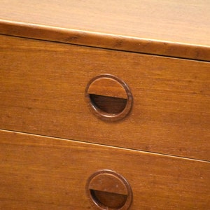 Danish Modern Teak Dresser Chest image 8