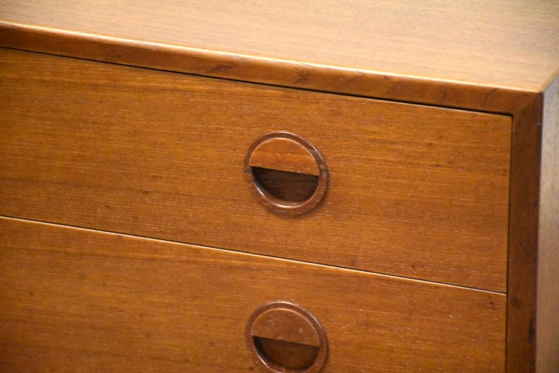 Danish Modern Teak Dresser Chest image 8