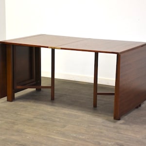 Bruno Mathsson Style Teak Maria Dining Table image 6