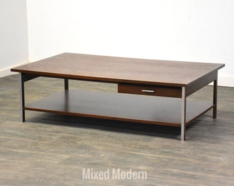 Paul McCobb for Calvin Walnut Coffee Table