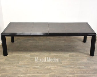 Modern Henredon Extendable Dining Table