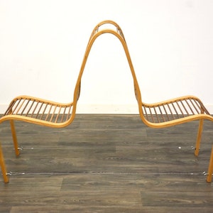 Bent Wood Tandem Chair Art image 2