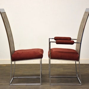 Milo Baughman Thayer Coggin Dining Chairs Set of 8 image 4