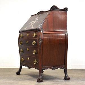 R.J. Horner Mahogany Secretary Desk image 5