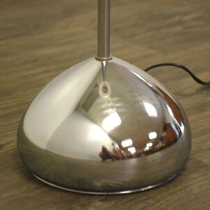 MCM Globe Chrome Floor Lamp image 6