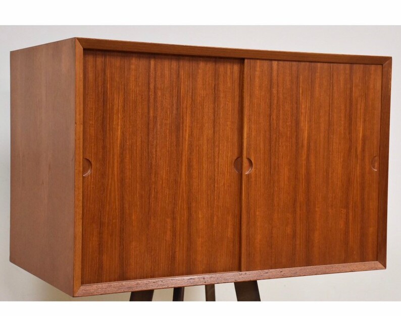 Poul Cadovius Teak Wall Unit Cabinet Cado System