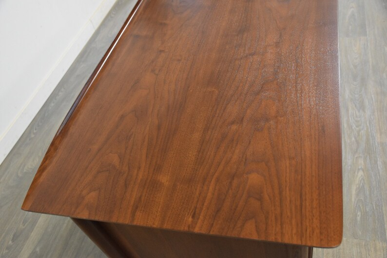 Walnut Mid Century Walnut Desk image 8