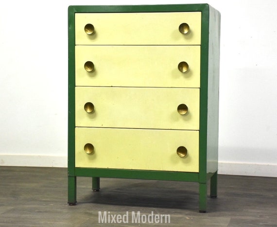 Norman Bel Geddes Metal Dresser - Etsy
