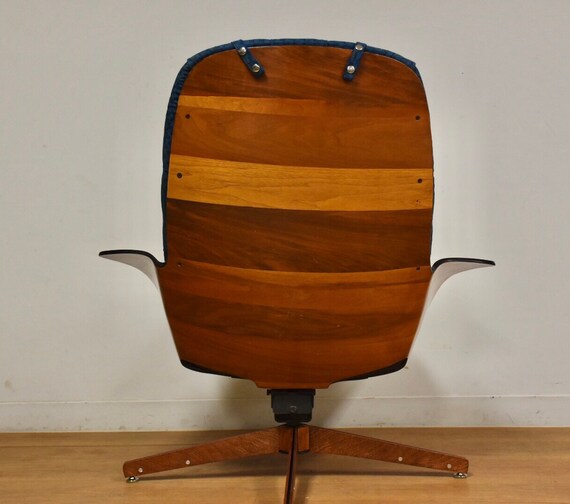 George Mulhauser For Plycraft Lounge Chair And Ottoman Etsy