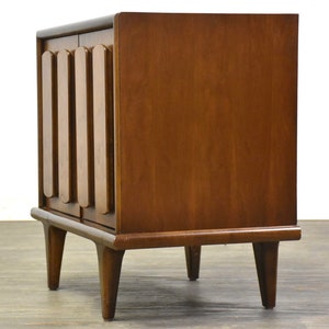 American of Martinsville Walnut Nightstand image 3