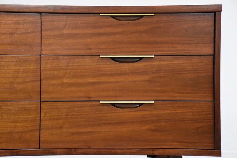 Kent Coffey Tableau Walnut Dresser