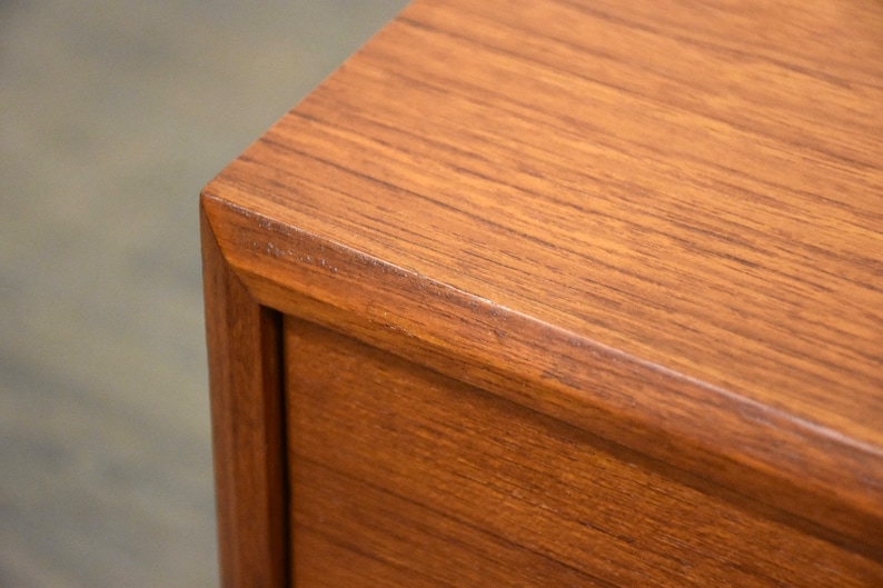 Mid Century Modern Teak Nightstand image 8