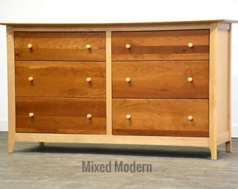 Maple and Cherry Dresser by Copeland Furniture