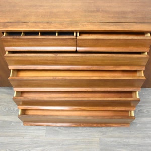 Drexel Walnut Credenza Sideboard image 8