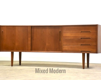 Nils Jonsson for Troeds Swedish Teak Sideboard Credenza