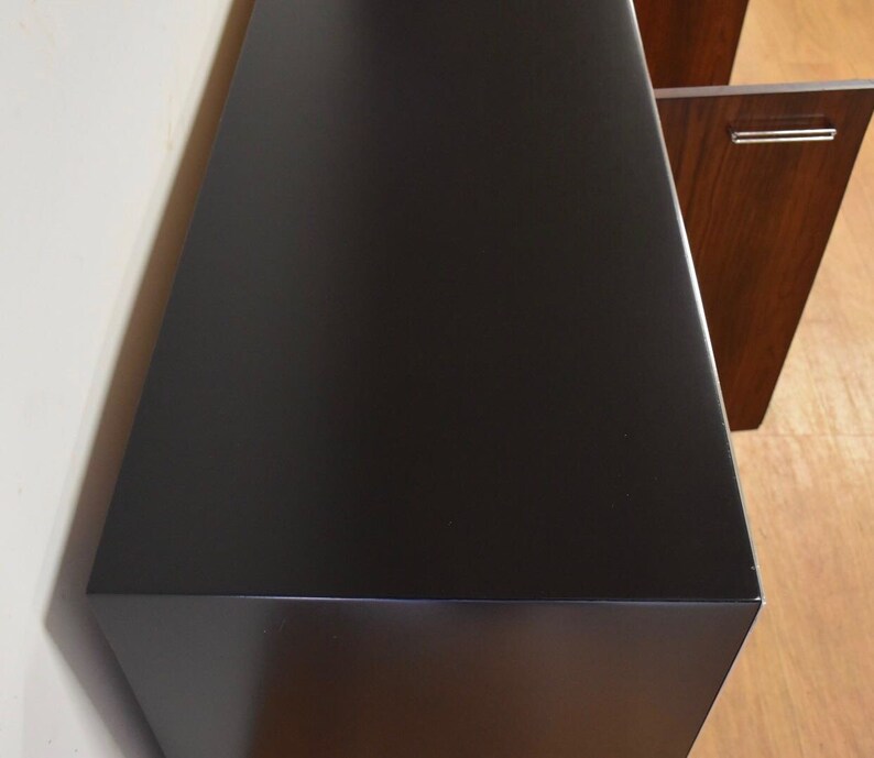 Milo Baughman Rosewood and Chrome Dresser