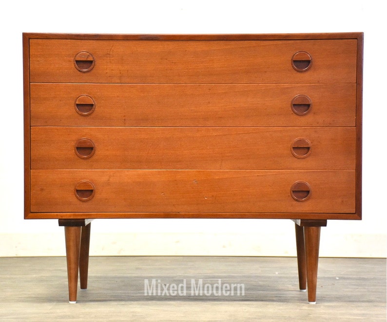 Danish Modern Teak Dresser Chest image 1