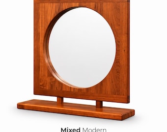 Danish Modern Hanging Mirror by Pedersen & Hansen