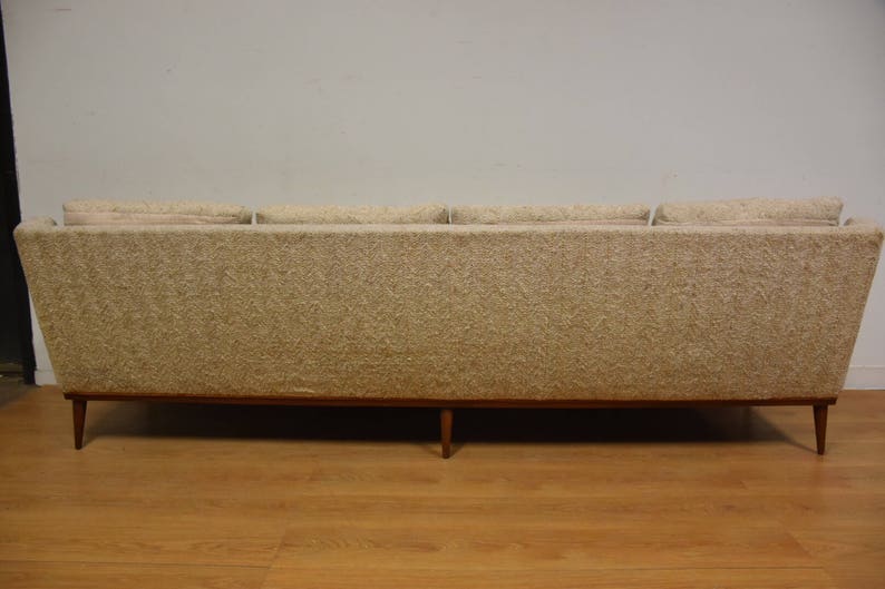 Milo Baughman Beige Sofa image 3