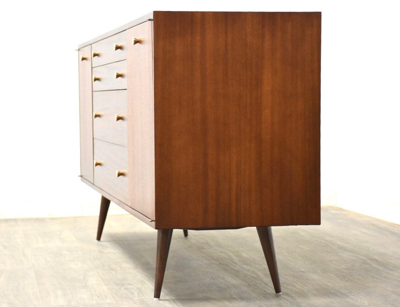 Mahogany Credenza by Harvey Probber image 4