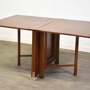 Bruno Mathsson Style Teak Maria Dining Table image 7