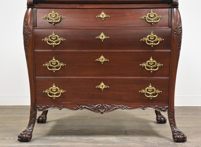 R.J. Horner Mahogany Secretary Desk image 3