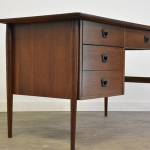 Walnut Mid Century Walnut Desk image 3