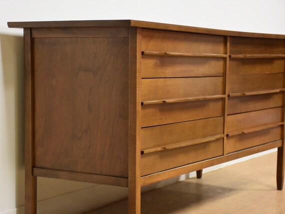 Milo Baughman For Murray Maple Dresser Etsy