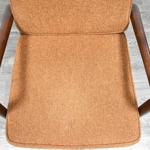 Ib Kofod Larsen Style Danish Modern Lounge Chair image 6