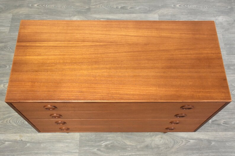 Danish Modern Teak Dresser Chest image 4