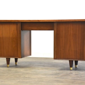 Walnut Mid Century Desk image 9