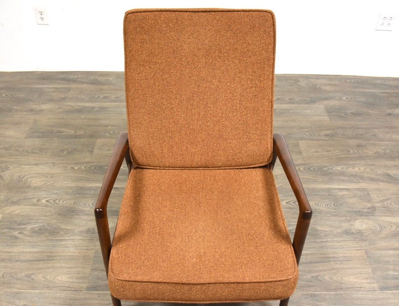 Ib Kofod Larsen Style Danish Modern Lounge Chair image 5