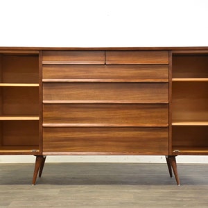 Drexel Walnut Credenza Sideboard 画像 2