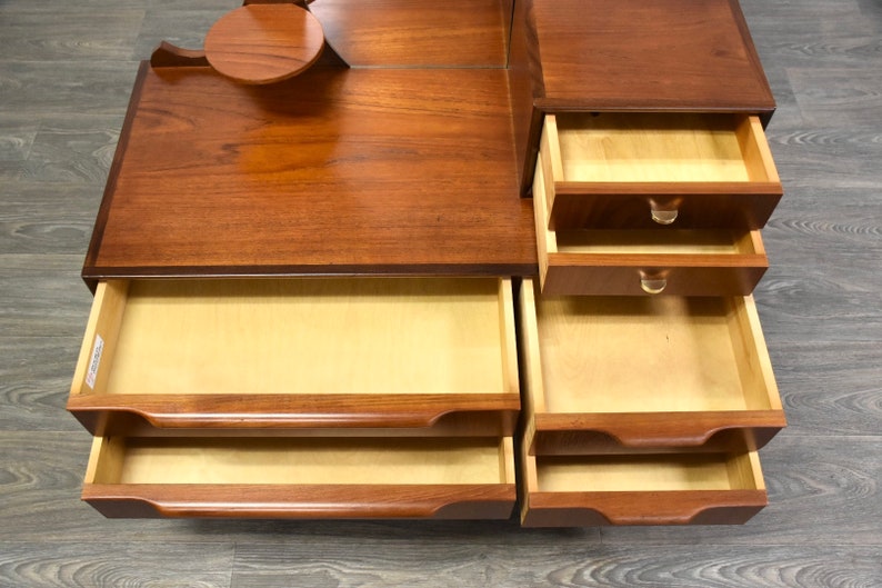 Danish Modern Teak Vanity image 7