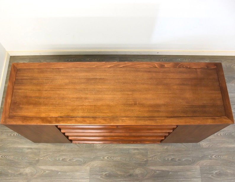 Drexel Walnut Credenza Sideboard image 7