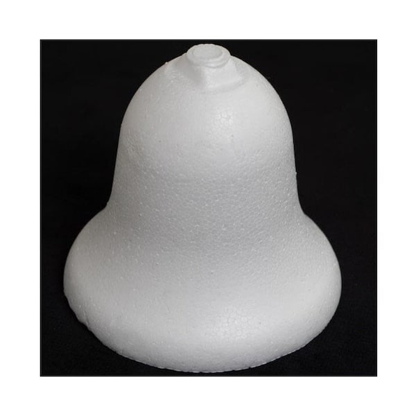 3 x 8cm Polystyrene Bell