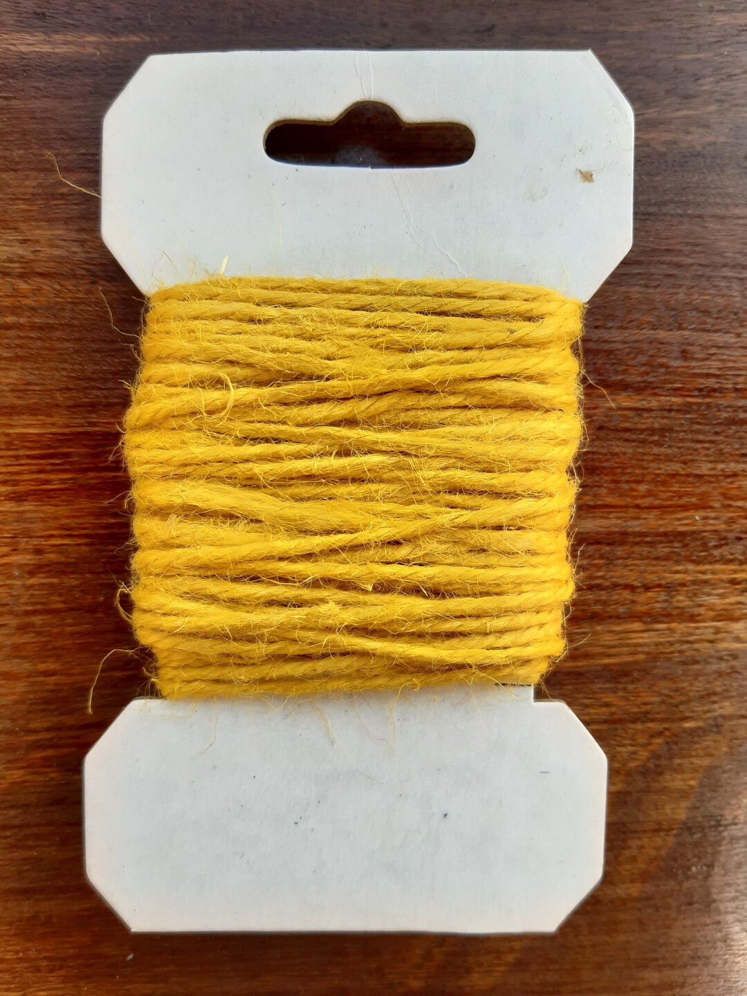 Mustard Jute Twine, 2mm, 10m, Biodegradable Craft String - Etsy