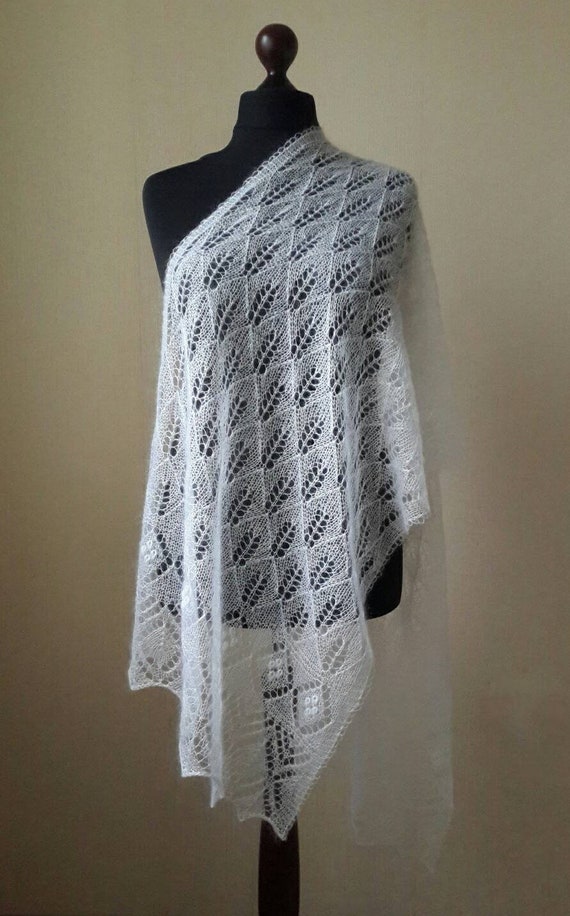 white lace shawls