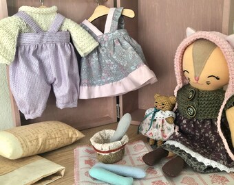 rag dolls play