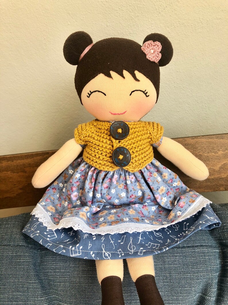 Baby First Rag Doll, Fabric Doll, Girl Soft Doll, Baby First Doll ...