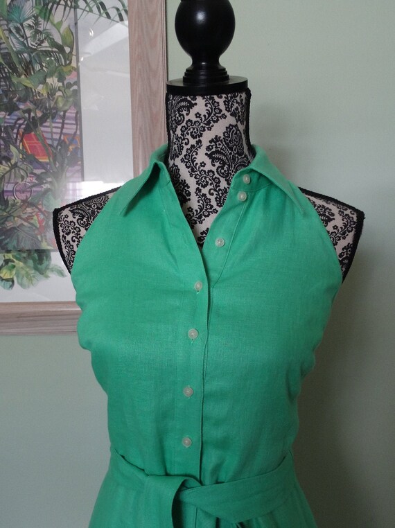 Vintage Designer Halter Dress