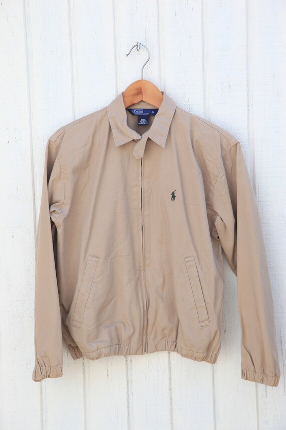 polo jacket beige