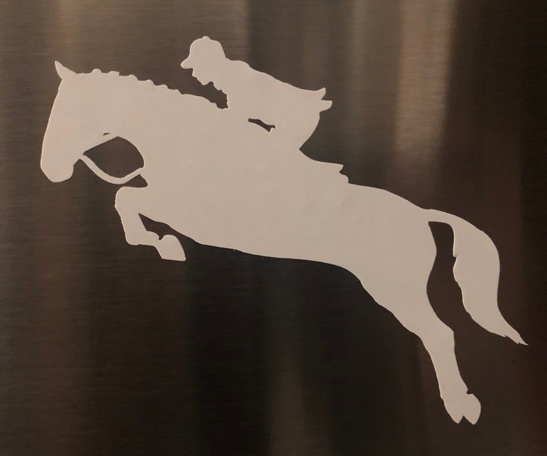 Equestrian Discipline and Iconography Car Window Clings