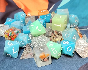 Custom D&D Dice Set - You pick colors