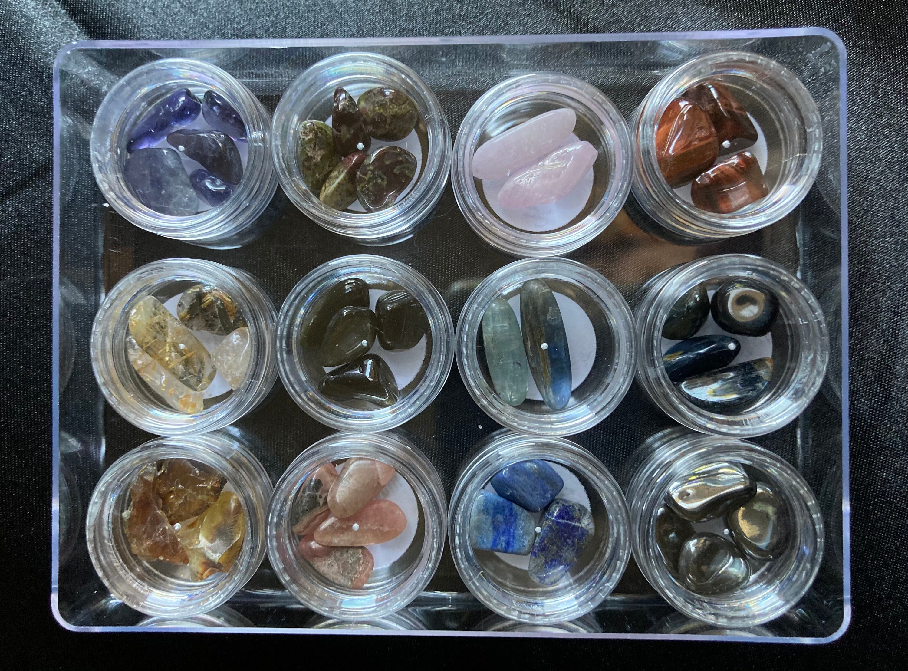 Mini Set of 12 Crystals & Minerals 2 Etsy